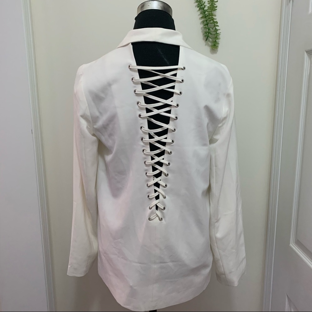 Forever21 Hollywood Glam Back Detailing Blazer